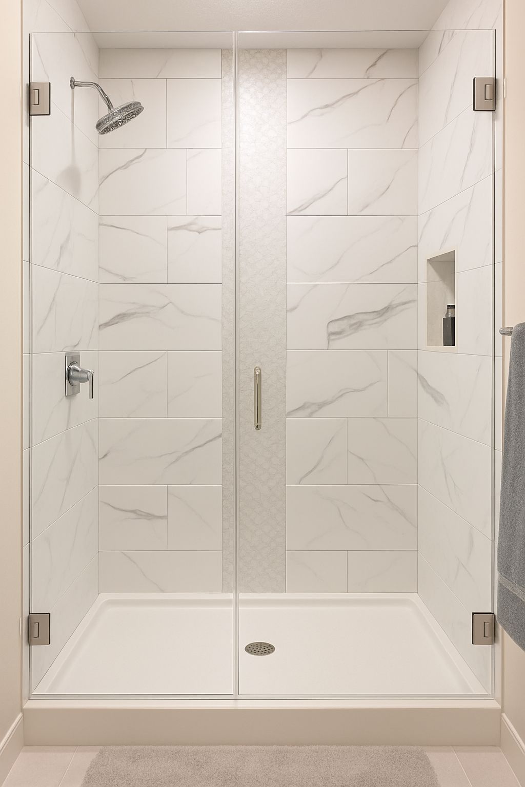 Shower door - pivot