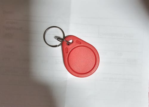 Fob1kr red rfid key fob