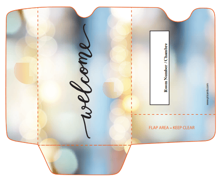 En-welb welcome envelopes