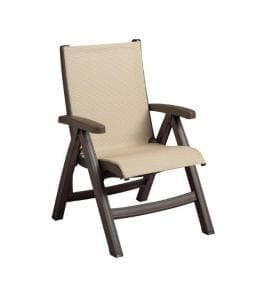 Chair - belize folding sandstone frame
