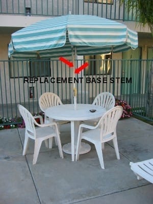 Replacement base stem