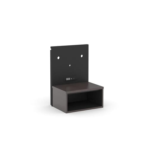 Gr-223-cg gr-222-cg middle wall panel/nightstand @ 32w gemini - ada application - wall panel 32w & nightstand 22in