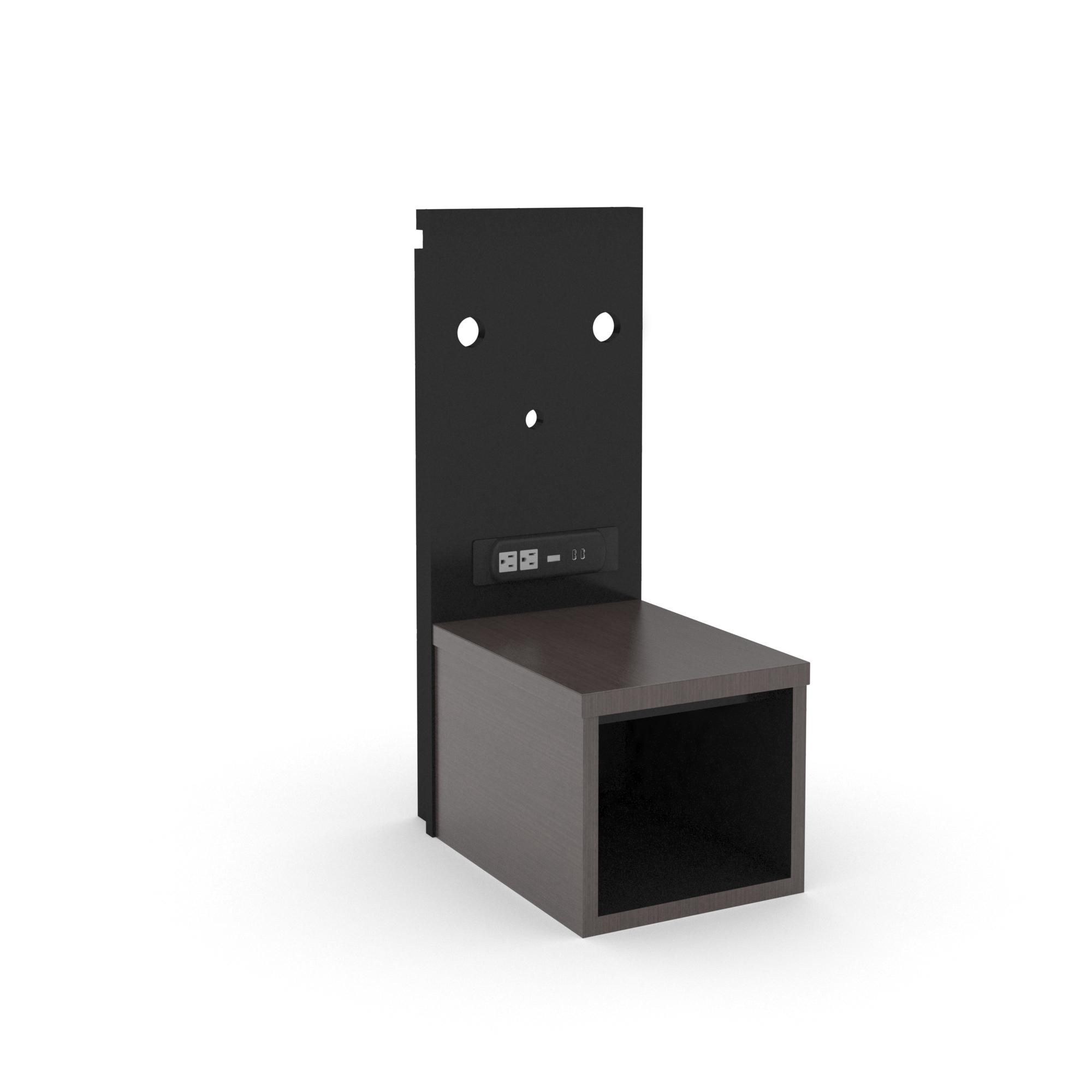 Gr-219-cg gr-215-cg middle wall panel/nightstand @ 12w