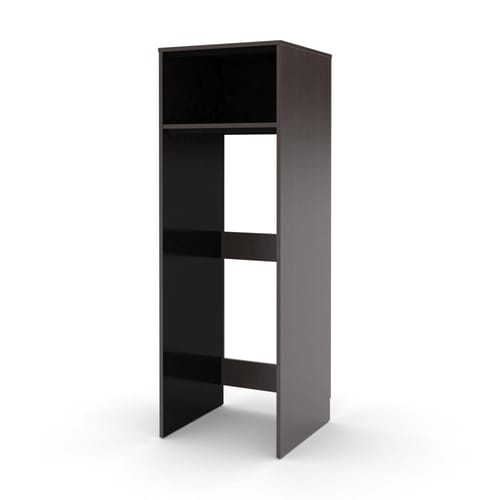 Gr-205-cg universal lh or rh fridge enclosure gemini @ 26-1/4 wx25-1/2dx76h / w/interior @ 24-3/4wx24-3/4dx60-1/2h