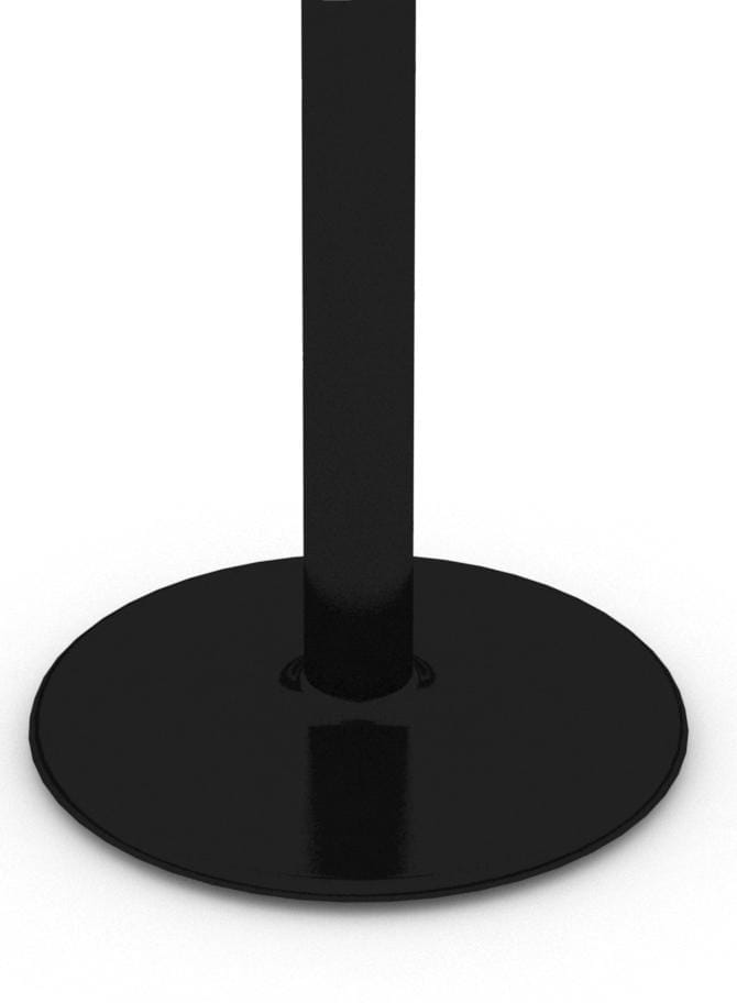Standard table height metal base only
