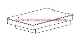 Gemini full xl platform bed base, gemini