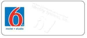 White Badge 2 Lines Engraved with Magnet