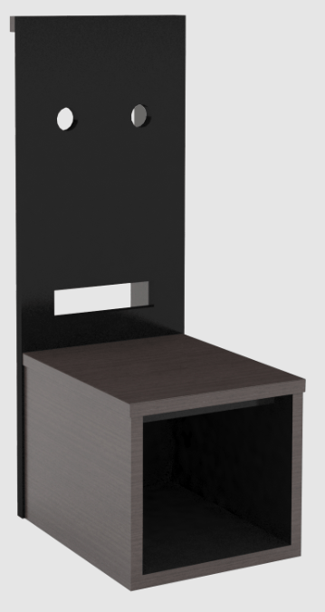 12" Width Center Panel w Nightstand