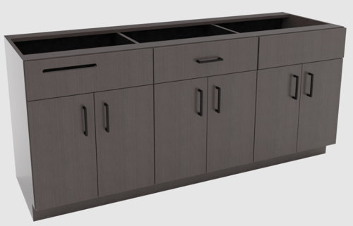 LH 57w Kitchenette w L Sink