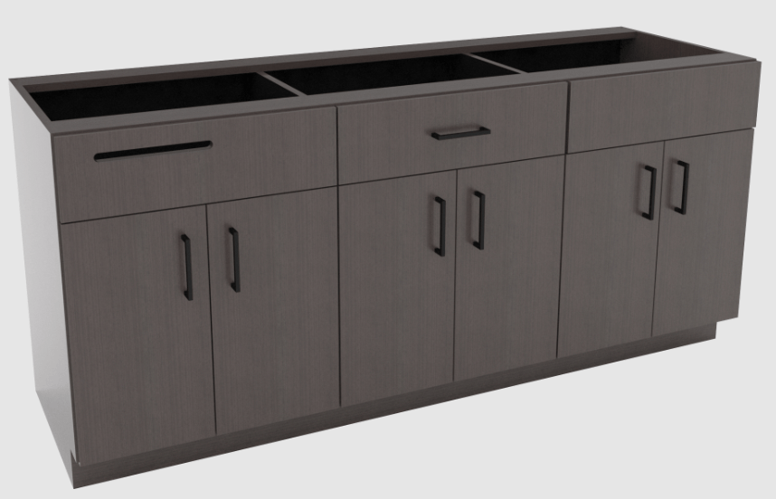 LH 57w Kitchenette w L Sink