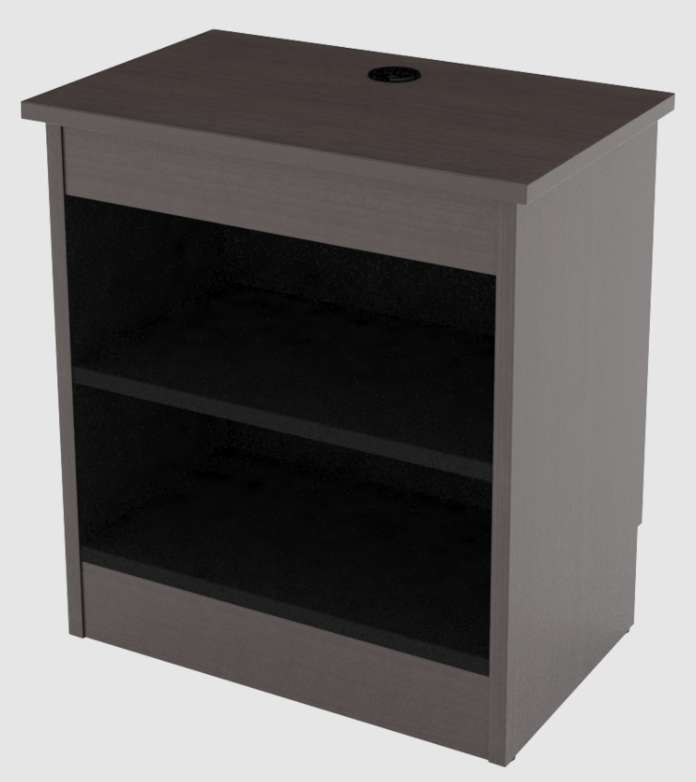 24w Nightstand w Shelf