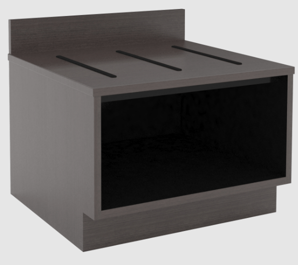 32w Luggage Bench w Closet Shelf