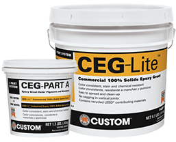 T-05 OPT 2 EPOXY FOR GROUT-PART A; GEMINI; 381 BRIGHT WHITE; FOR WET WALL TILE; 1.3LBS PER BAG; MUST BUY GROUT (PART B)