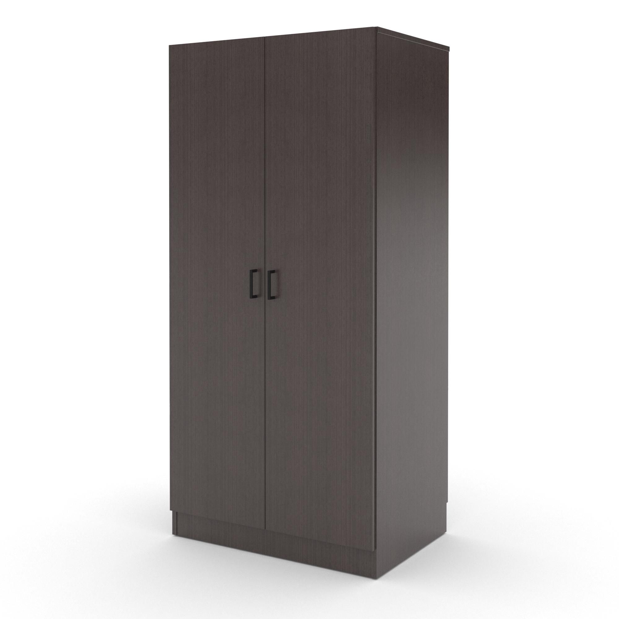 Gr-211-cg 36w wardrobe with doors / gemini