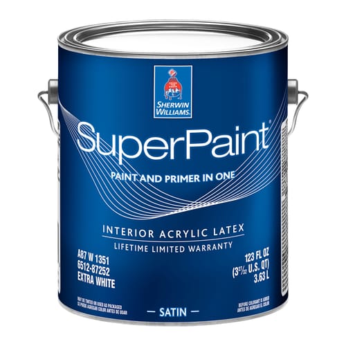 Superpaint int satin 113114 gallon
