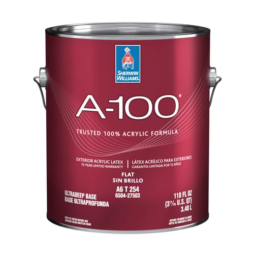 A-100 ext latex flat 111014 gallon