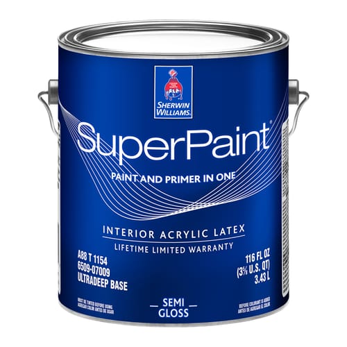 Superpaint int semi gl 112910 gallon