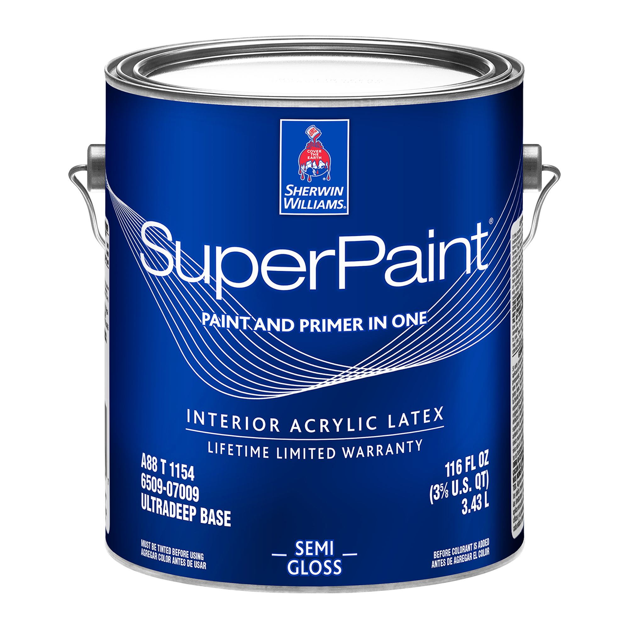 Superpaint int semi gl 112910 gallon