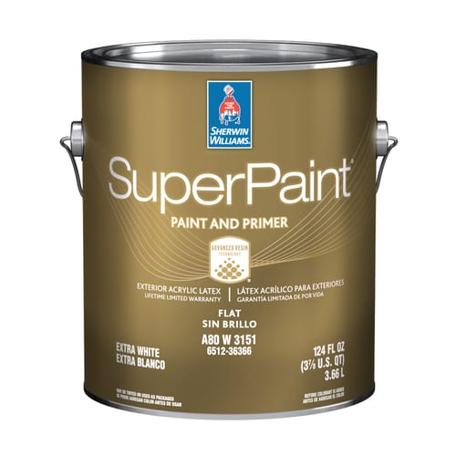 Superpaint ext flat 111010 gallon