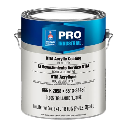 Dtm acrylic coat safety 1830218 gallon