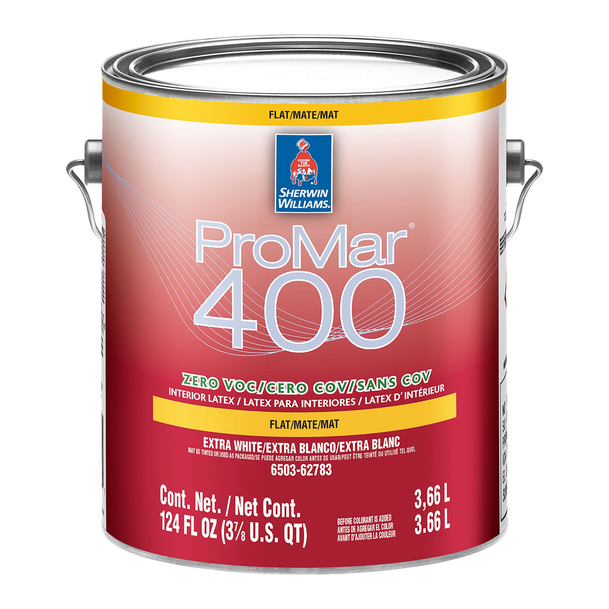 Promar 400 zero int latex flat 1128101 gallon