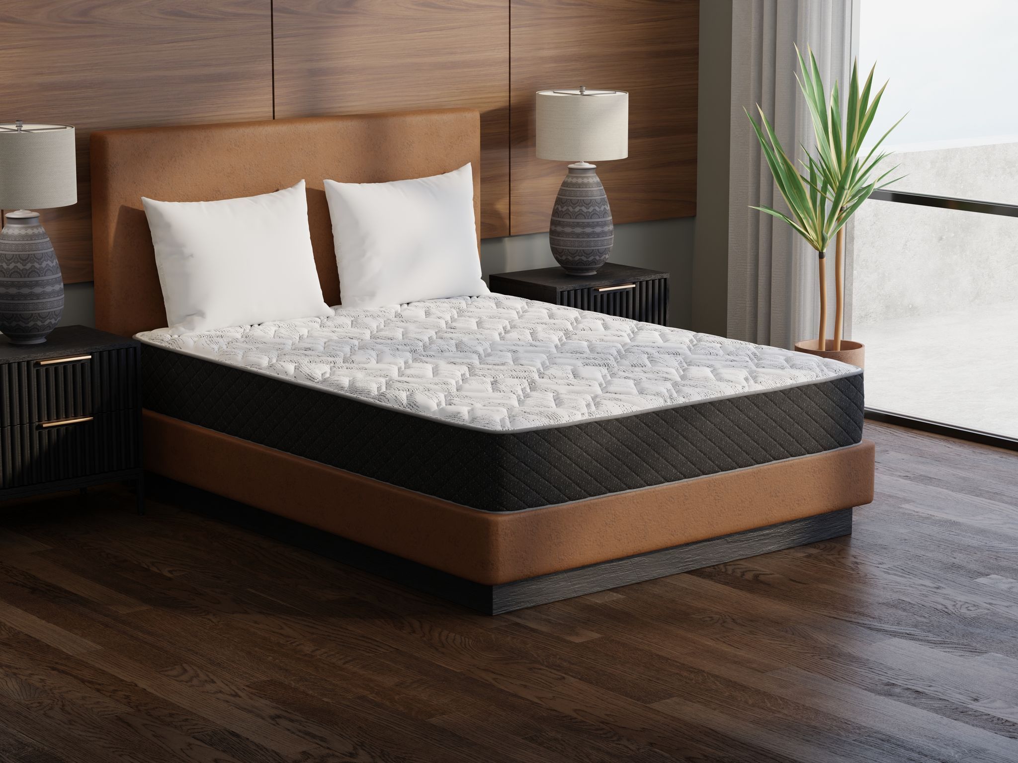Garrett-10" Queen Mattress w/Encasement