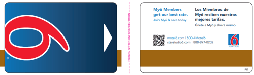 Motel6/Studio 6 Magnetic Keys