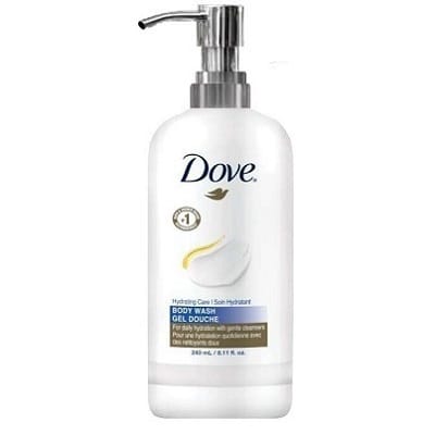 DOVE 240mL/8.11oz Hydrating Care Body Wash (24CS)