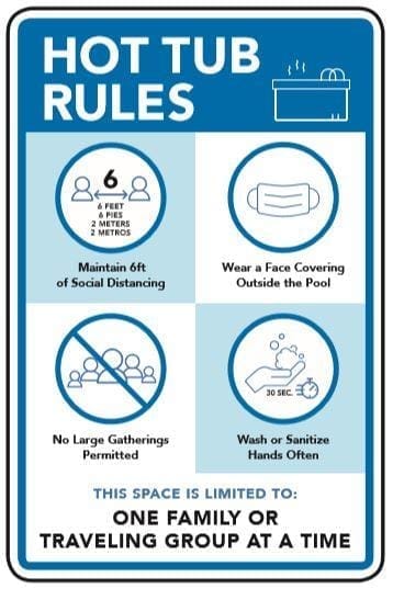 Hot Tub Sign