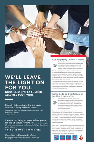 Diversity Code of conduct