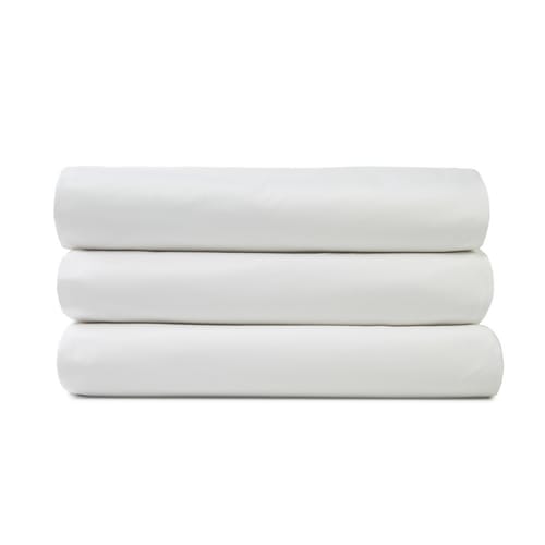 79X81X15 Golden Suite T-250 Solid White Fitted Sheet Dual King Case Pack: 2 Dozen