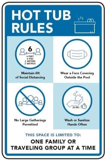 Hot Tub Sign
