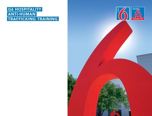 Anti Human Trafficking Training Flip Book