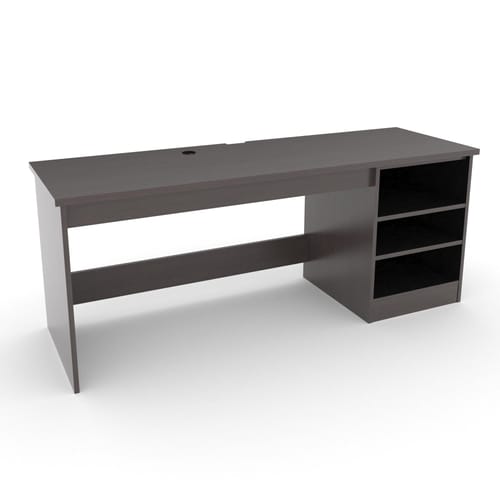 Gr-208-cg 74w rh open desk w/lh pedestal shelf / gemini