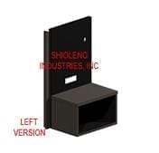 Gemini lh wall panel/nightstand @ 14in oaw