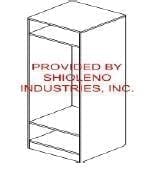 Gemini 24w wardrobe /no doors, 24wx24dx76h
