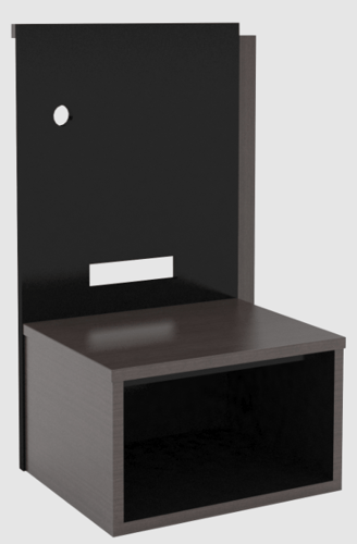12" width Right Panel w Nightstand