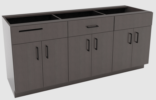 LH 74w Kitchenette w L Sink