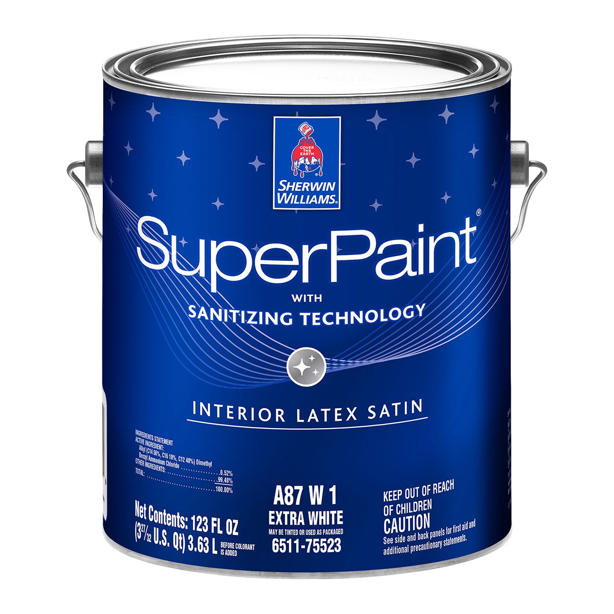 Superpaint ext satin 111314 gallon