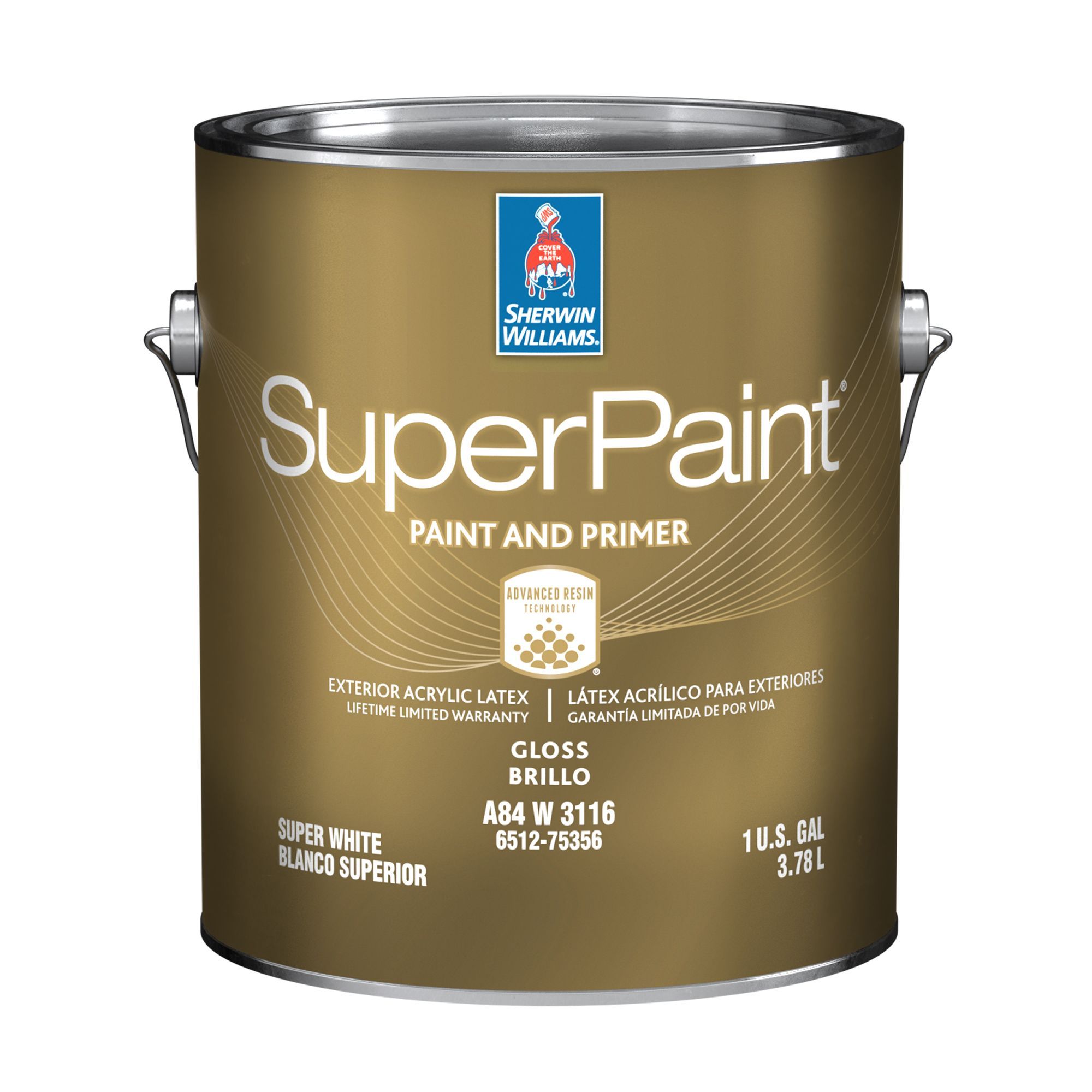 Superpaint ext gloss 111210 gallon
