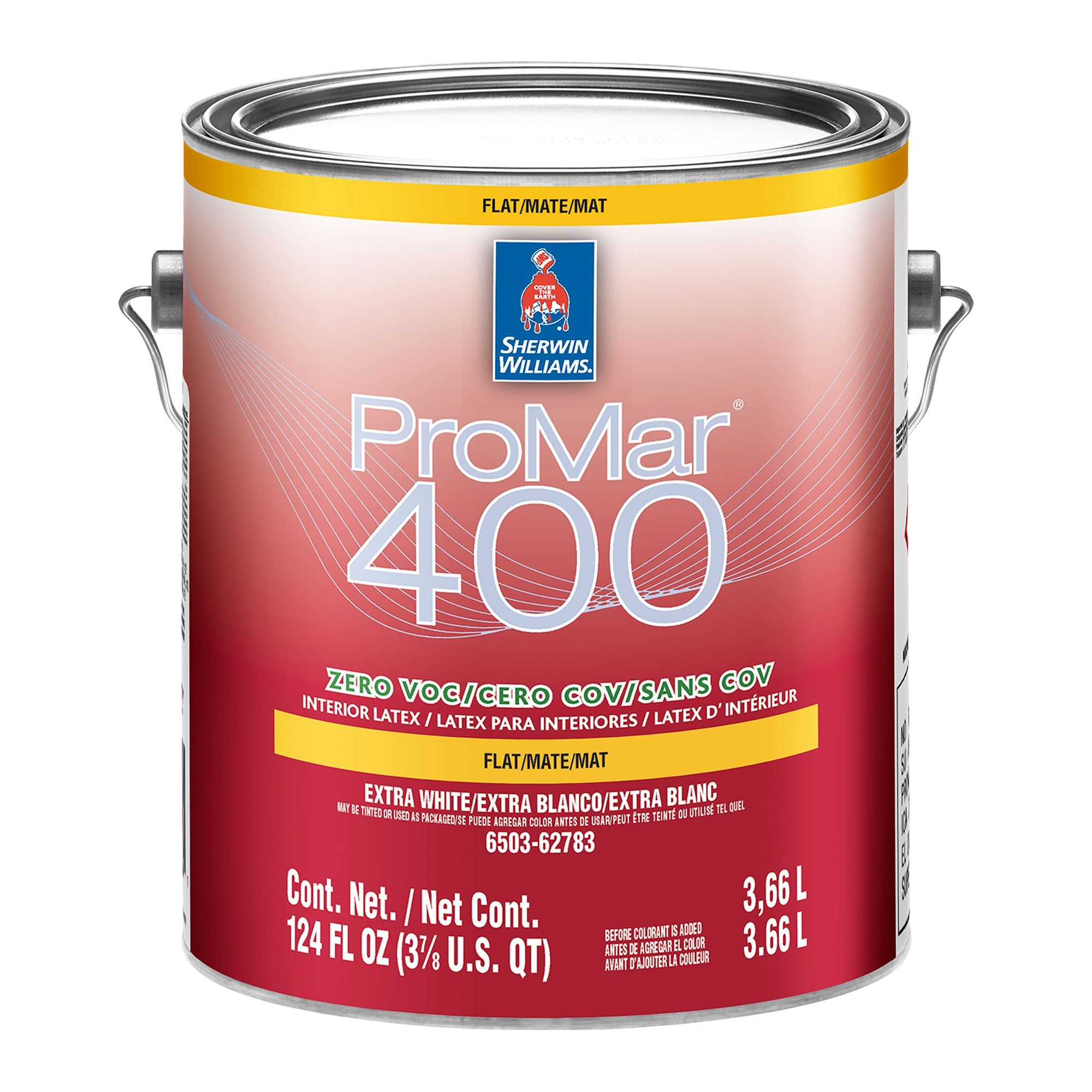 Promar 400 zero int latex flat 1128101 gallon