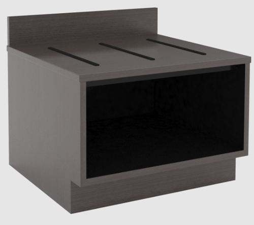 32w Luggage Bench w Closet Shelf