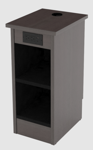 12w Nightstand w Shelf