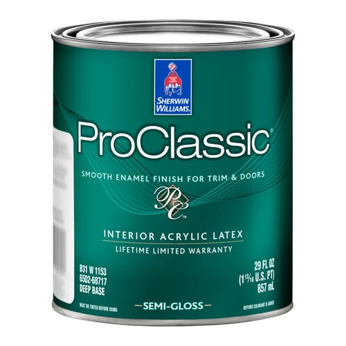 Proclassic waterborne semi gl 112932 gallon