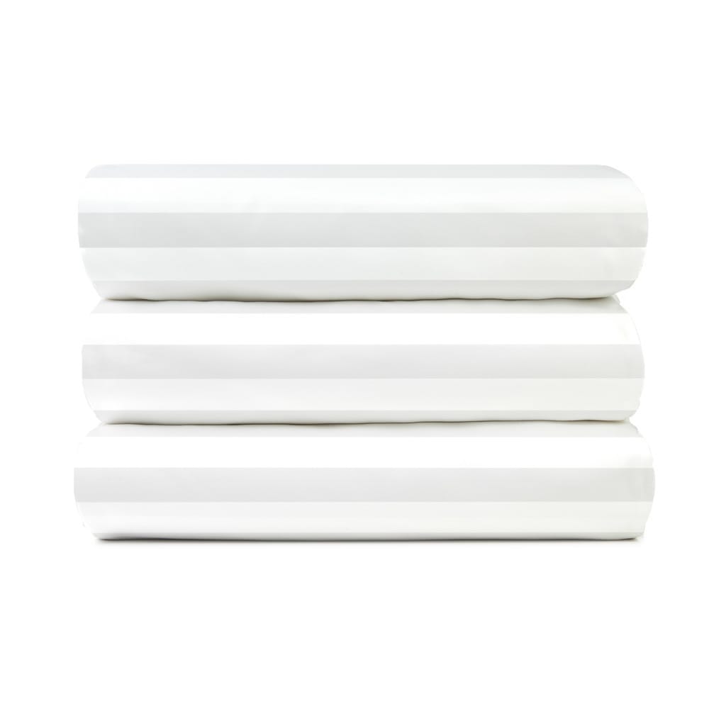 66X115 Golden Suite T-250 1" White/White Flat Sheet Twin XL Case Pack: 2 Dozen