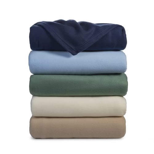 108x90 Golden Lux Blanket Lt Blue King (case=12ea)