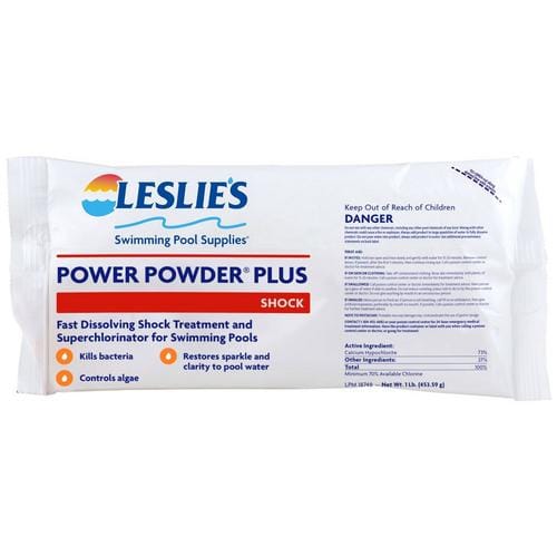 Leslie's - 1 lb Power Powder Plus Calcium Hypochlorite Pool Shock