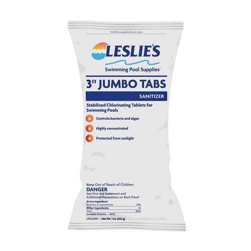 8OZ LESL 3IN BAG TABS 2PK