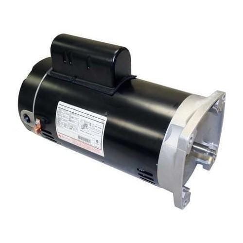 U.S. Motors - Emerson 56Y Square Flange Single Speed 2HP Full Rated Pool and Spa Motor