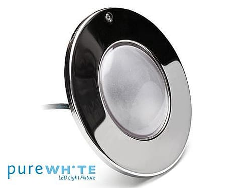 120V Pure White LED Pool Light 30 ft cord  500W